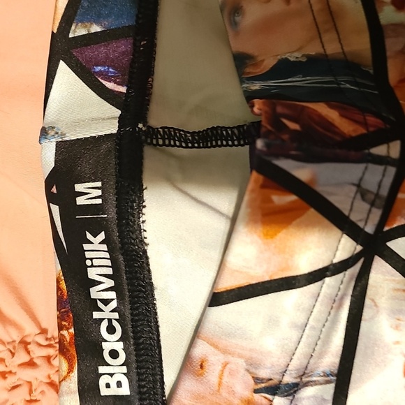 Rare, Htf Labyrinth Blackmilk Leggings, M - Picture 3 of 3